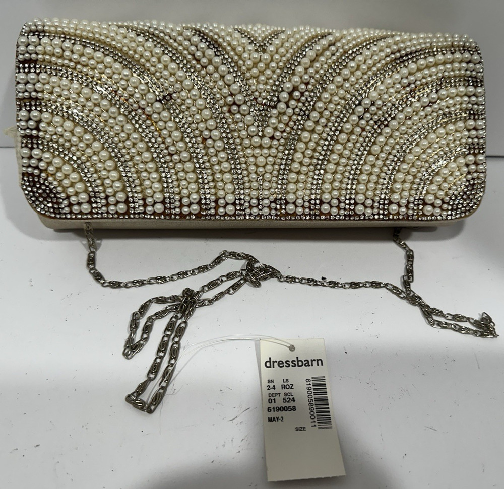 Lot of 2 Clutch Purse Dressbarn New